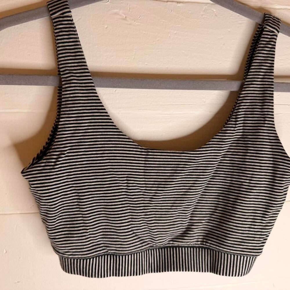 Toad & Co. Black and White bralette